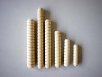 Wood dowel pins Imperial size 